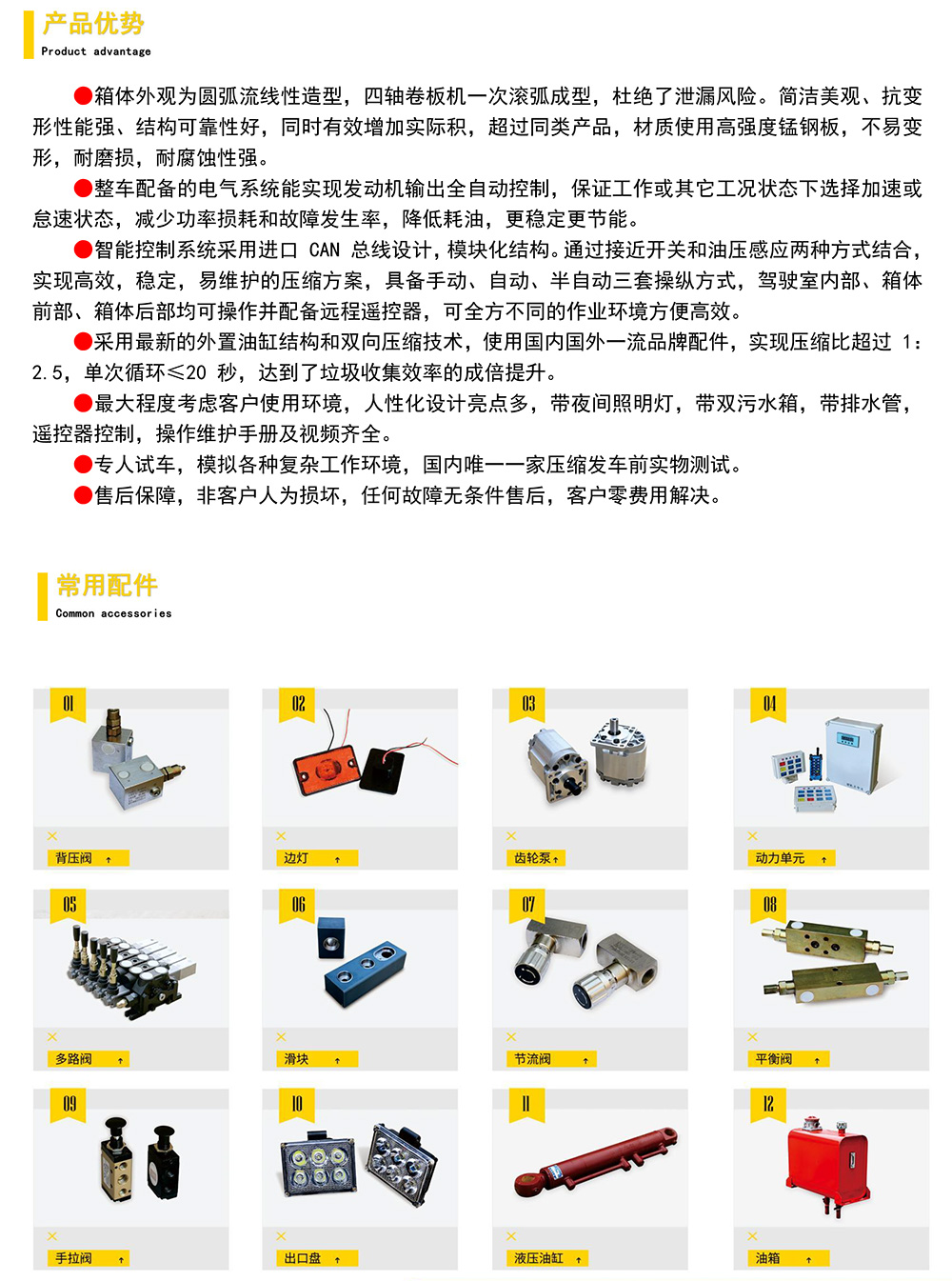 10.5方东风华神T1新款压缩垃圾车