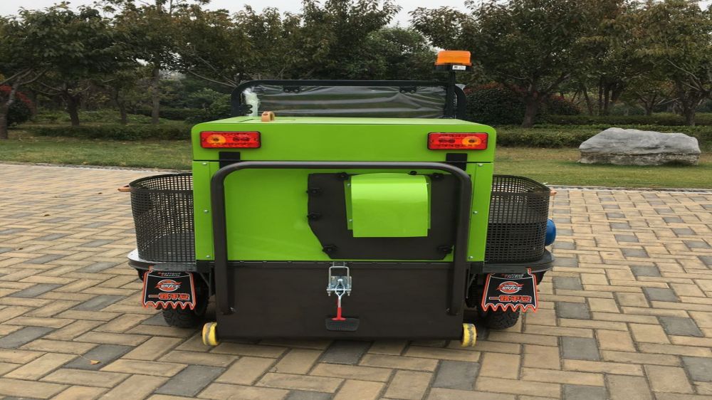 三轮手把式电动扫路车